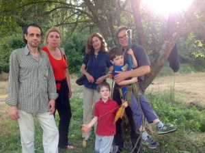 Franco Paolinelli e i piccoli Tarzan